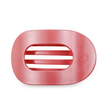 Teleties Large Flat Round Clip Calming Coral