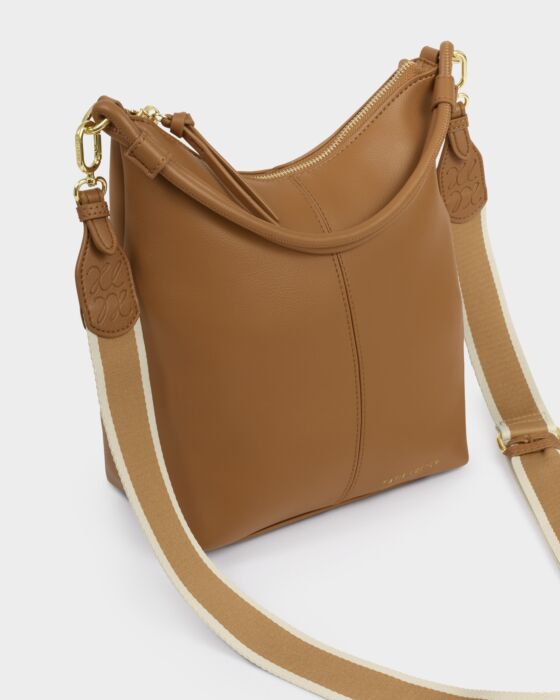 Hallie Satchel Bag Caramel