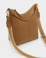Hallie Satchel Bag Caramel