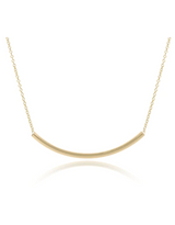 16" Gold Necklace Bliss Bar Gold
