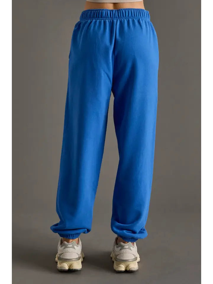 Relaxed Fit Sweatpants Royal Blue