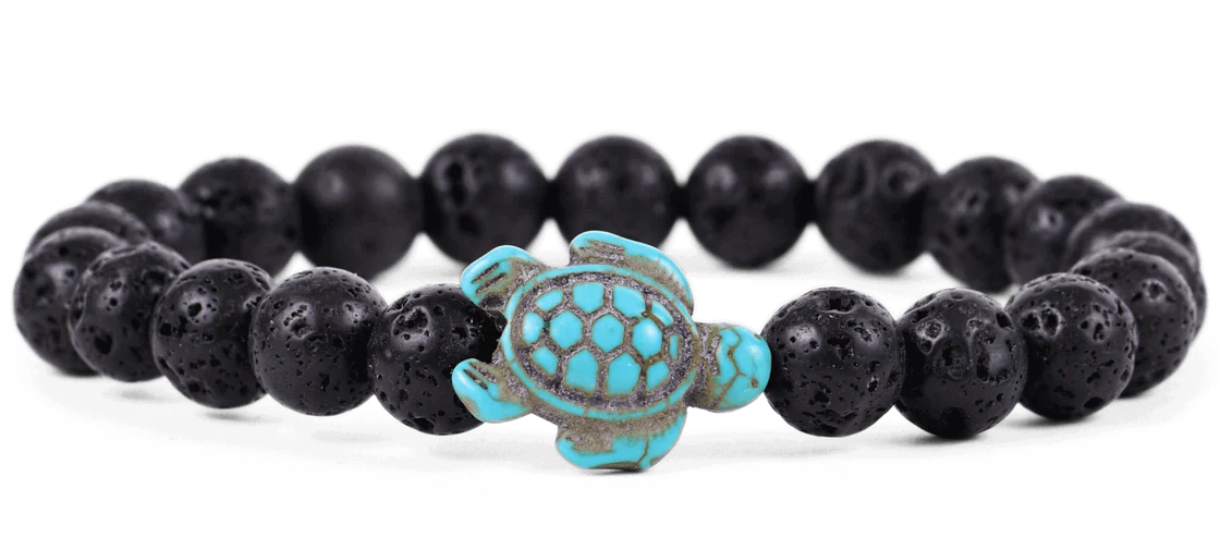 The Journey Bracelet Lava Stone