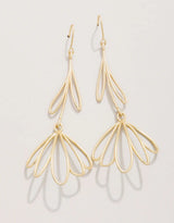 Dippy Daisy Earrings - Gold