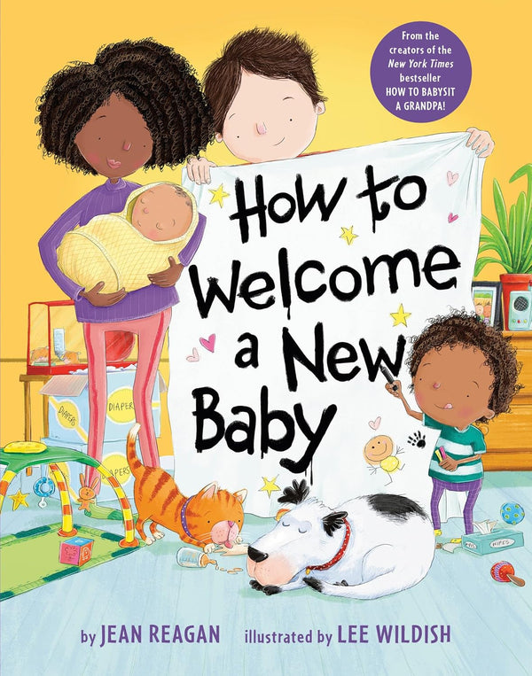 How To Welcome A New Baby Board Book