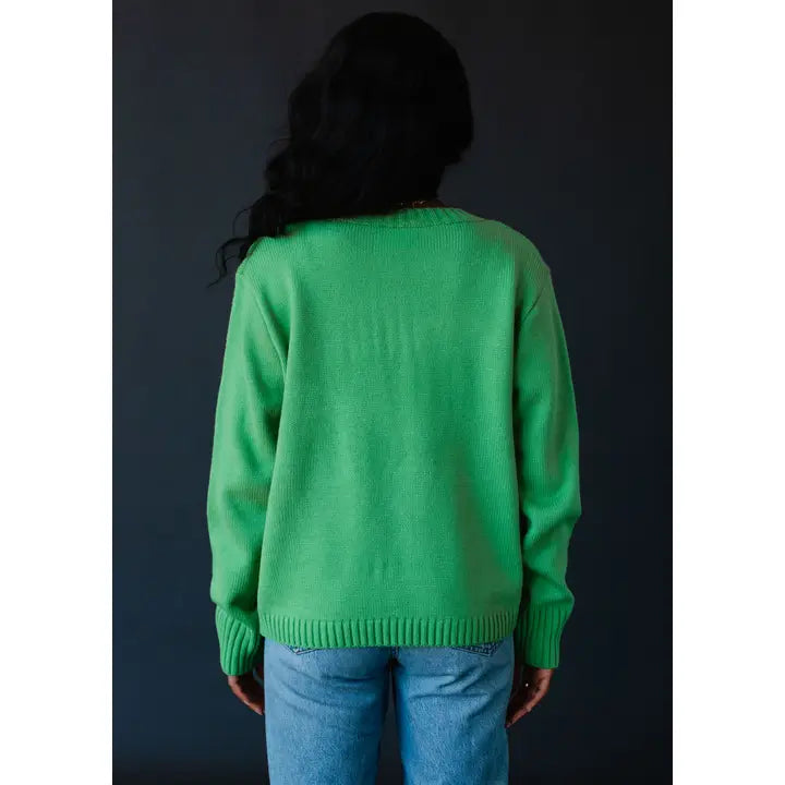 Merry Sweater Mint Green