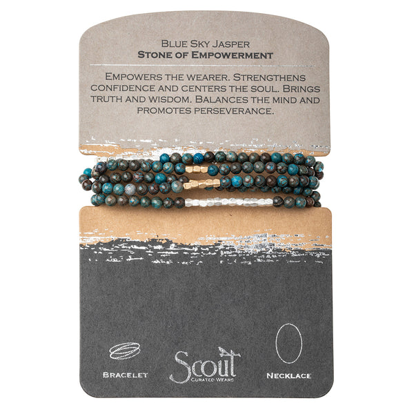 Stone Wrap Bracelet