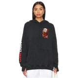Beer Wolf Patch Hideout Hoodie Black Snow
