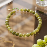 Chunky Beaded Necklace Green