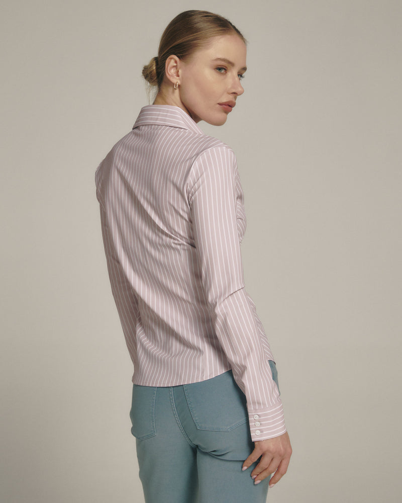 Luxe Stripe Blouse Deauvalle