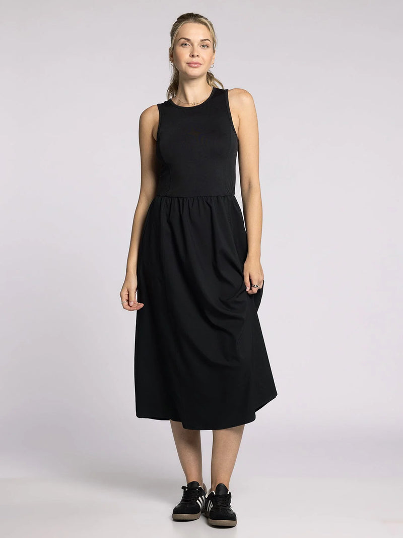 Connie Midi Dress Black