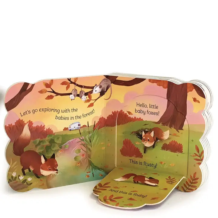 Babies In The Forest Board Book