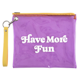 Clear Wristlet Bag