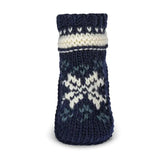 Nordic Flake Sherpa Line Lounge Socks Navy
