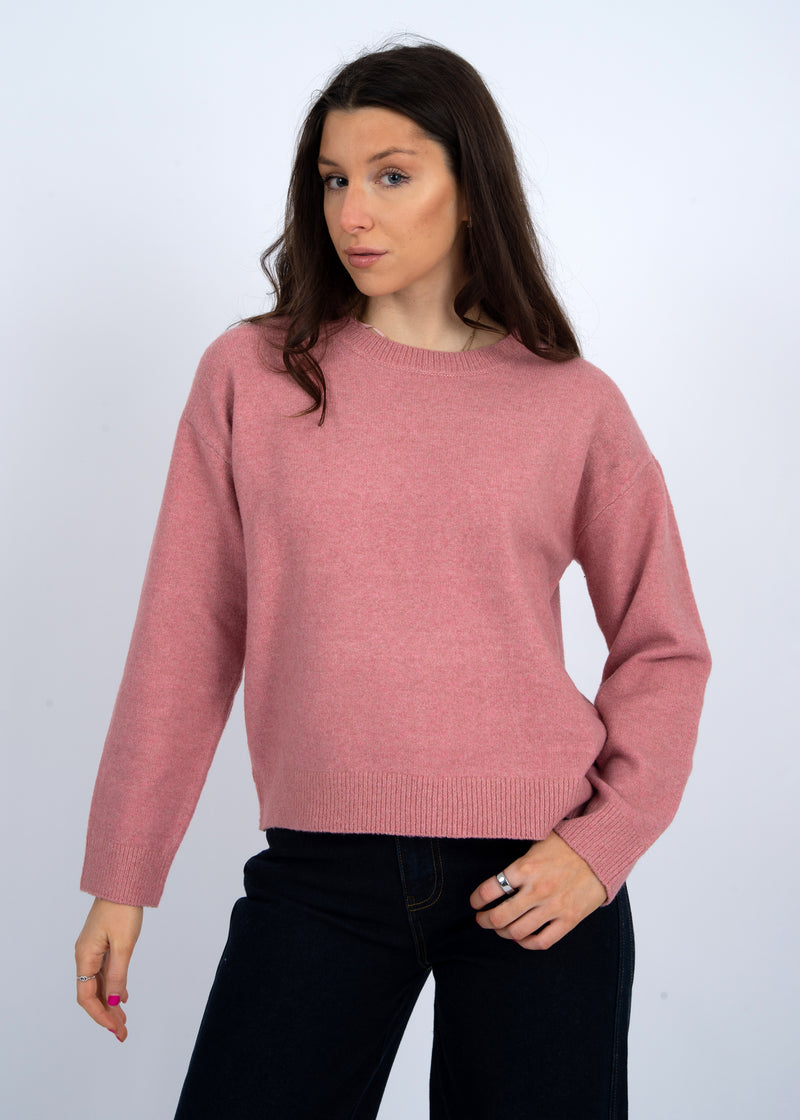 Hera Crewneck Sweater Rose