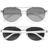 Sugar Shack Sunglasses Chocolate + Silver