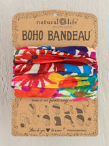 Full Boho Bandeau Bright Floral Garden