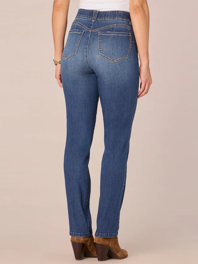 Ab Solution Straight Leg Jeans Blue Vintage