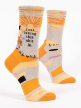 Women's Sassy Crew Socks