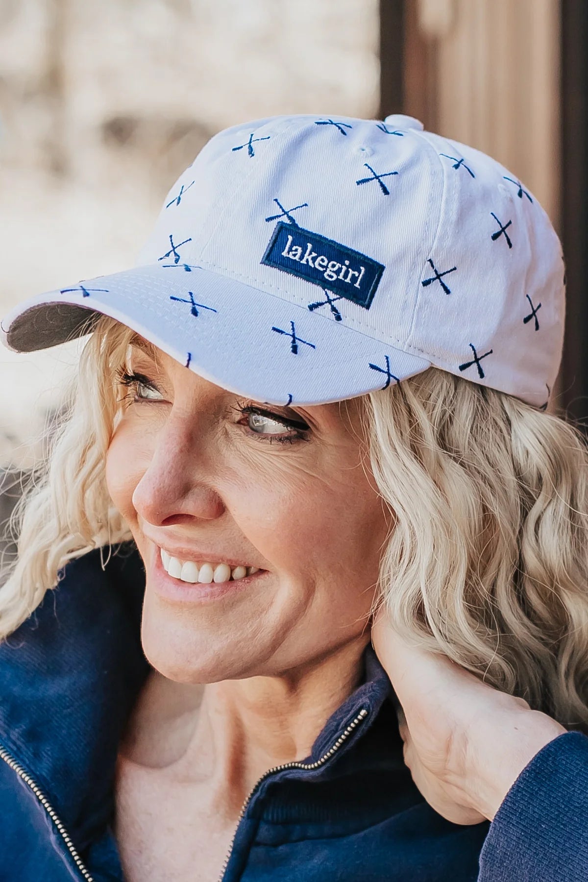Paddle Pattern Ball Cap