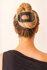 Teleties Snap Clips - 6 Pack Jet Black