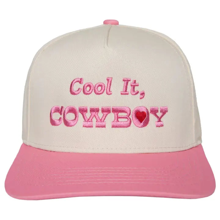 Cool It, Cowboy Trucker Hat