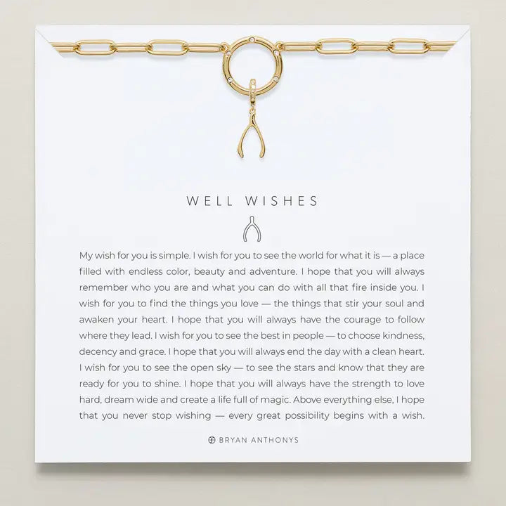 Well Wishes Charm Necklace