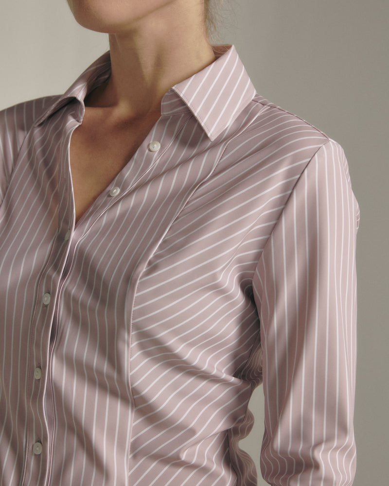 Luxe Stripe Blouse Deauvalle