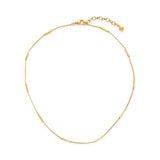 Dainty Gold Bar Necklace