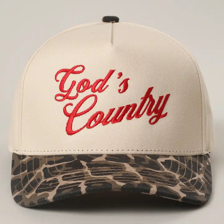 God's Country Two Tone Trucker Hat