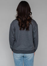 Campfire Drinking Team Crew Neck Sweatshirt Dark Grey