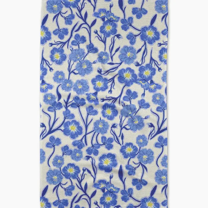 Geometry Tea Towel Primavera Blooms