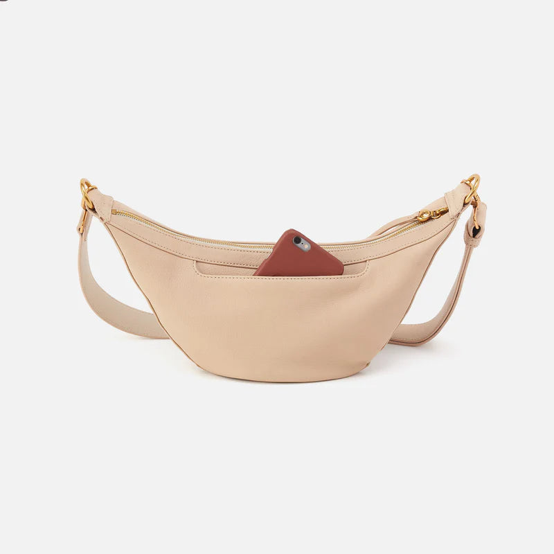 Carmen Pebbled Leather Sling Bag