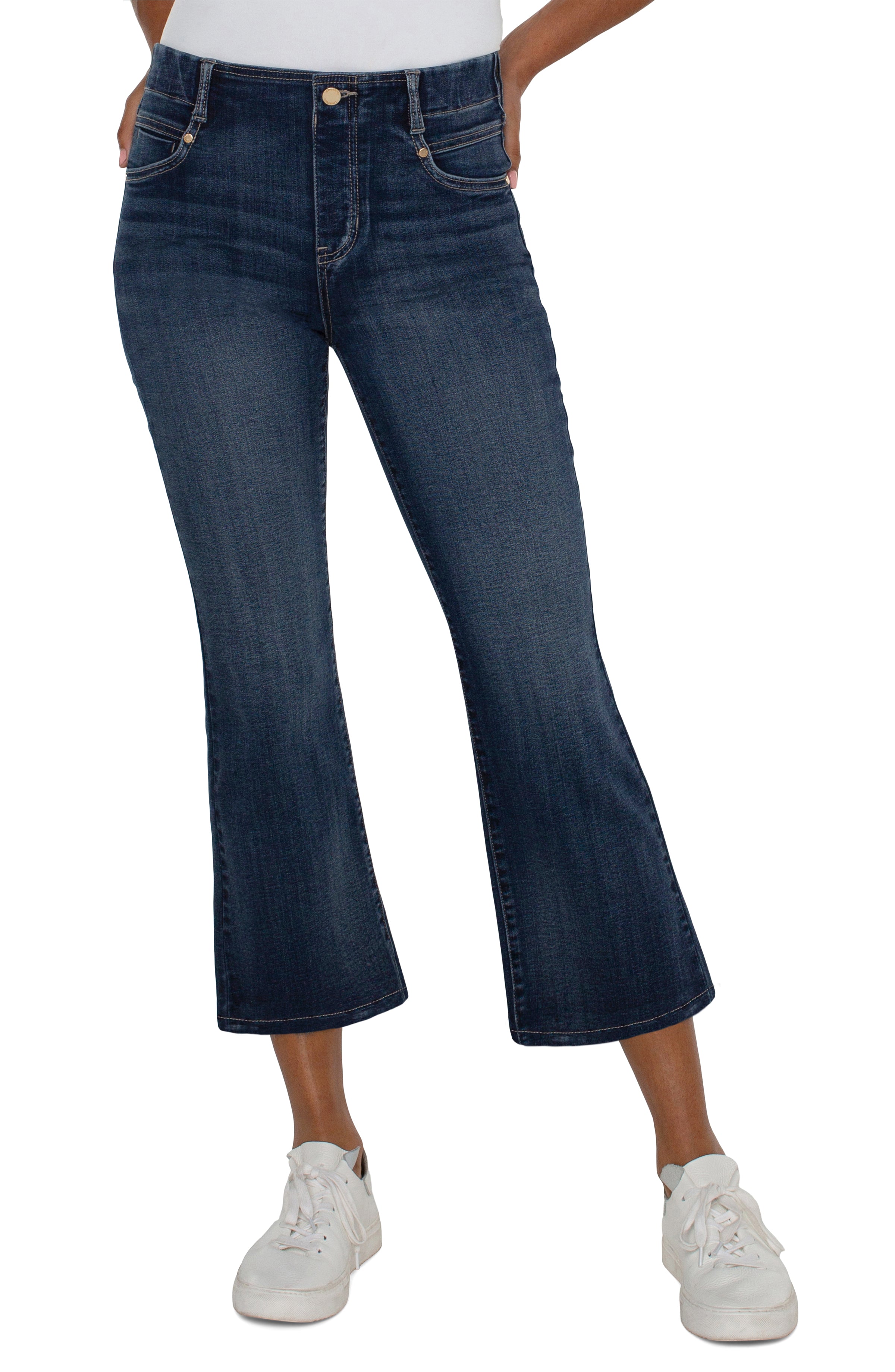 Gia Glider Crop Hem Flare Edgehill