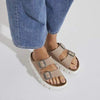 Arizona Chunky Suede Sandals Warm Sand