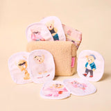Teddy Bear 7 Day Gift Set & Plush Cosmetic Bag