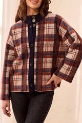 Mock Neck Sweater Cardigan Stellar