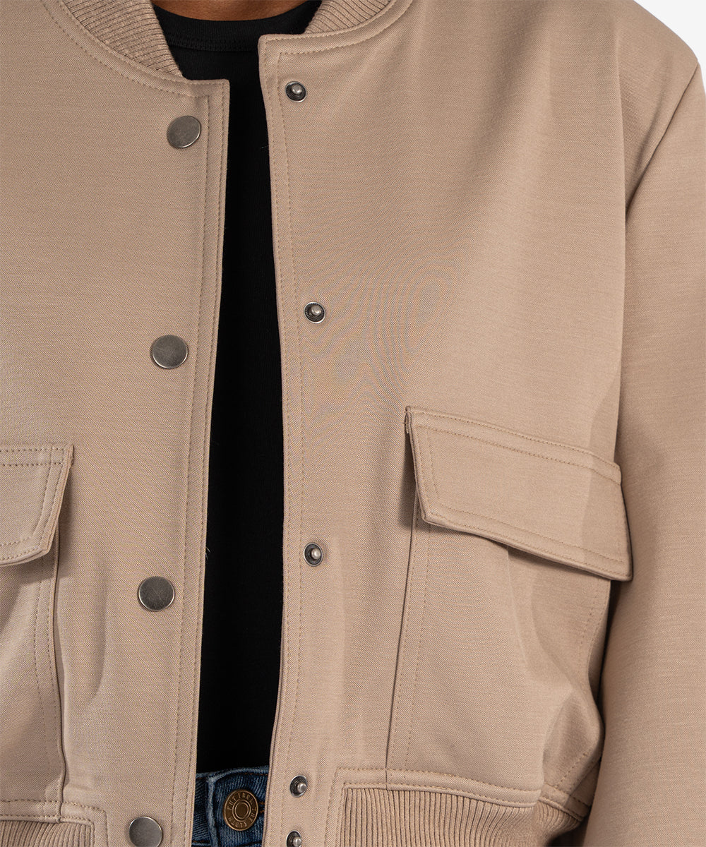 Camilla Bomber Jacket Khaki