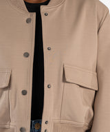 Camilla Bomber Jacket Khaki
