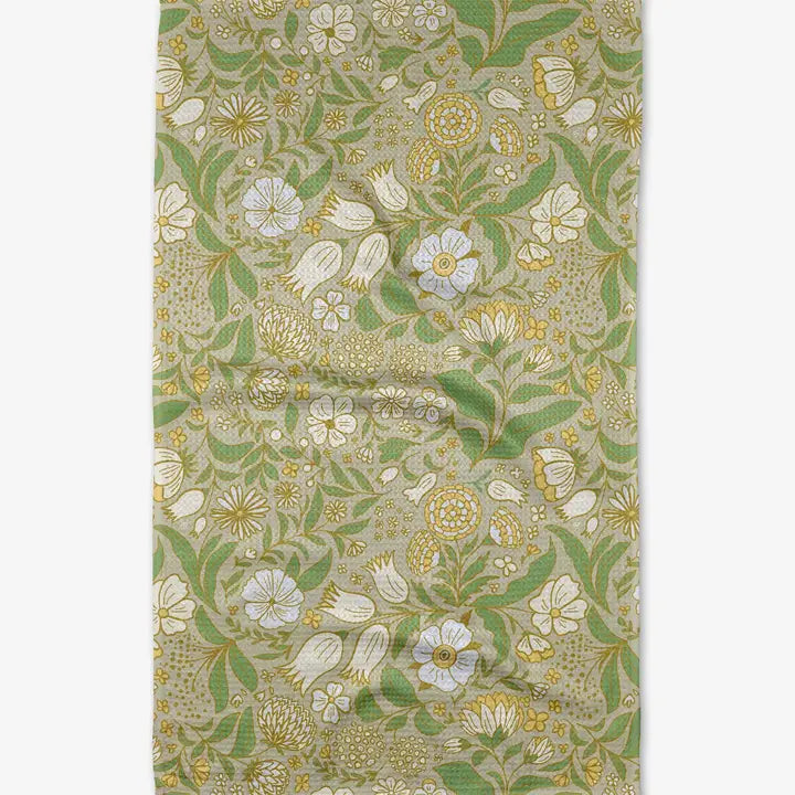 Geometry Tea Towel Golden Summer