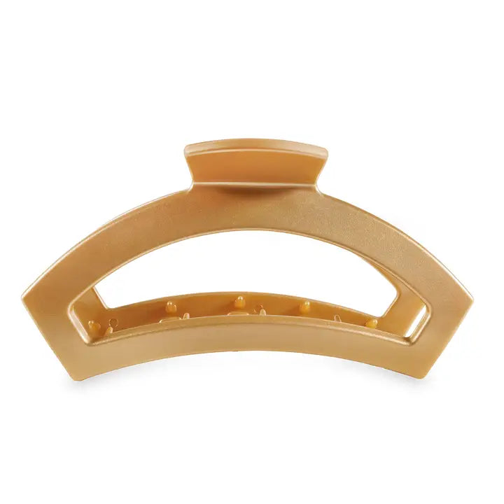 Open Large Hair Clip Champagne Toast