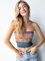 Full Boho Bandeau Floral Border
