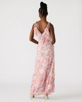 Adalina Sleeveless Ruffle Maxi Dress Dusty Lavender