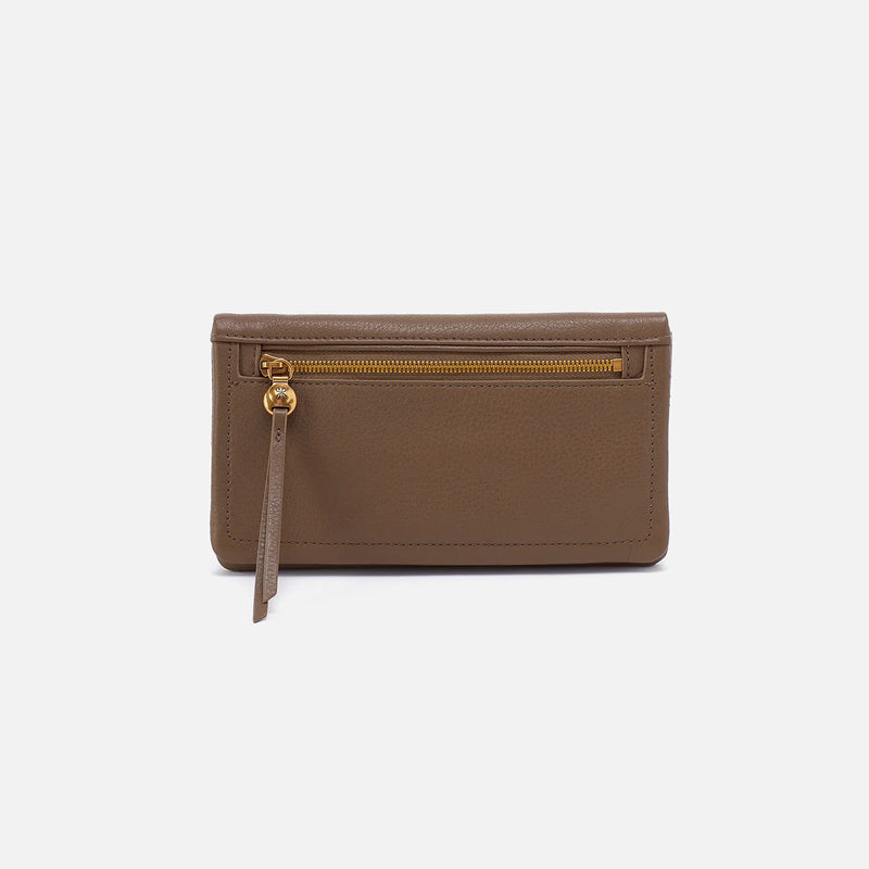 Lumen Continental Wallet Dark Elm