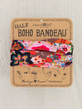 Half Boho Bandeau Floral Border
