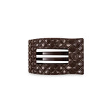 Teleties Small Flat Rectangle Hair Clip Truly Taupe