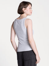 Edlin Layering Tank Heather Grey