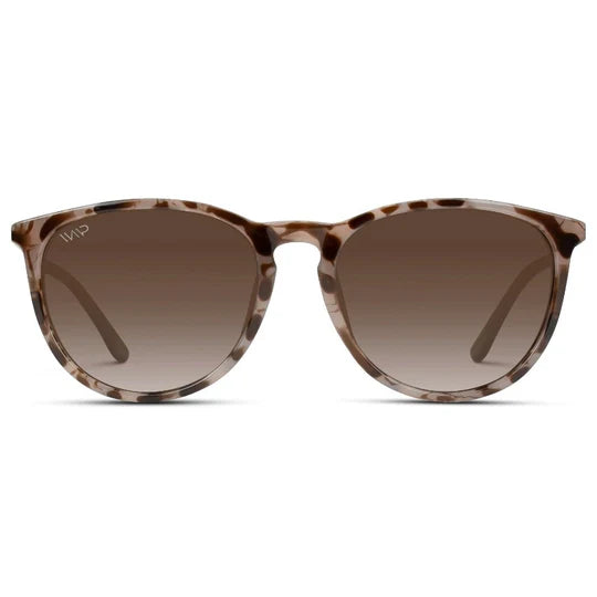 Drew Sunglasses Blush Pink Tortoise | Brown Gradient