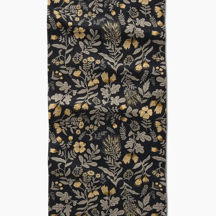 Geometry Bar Towel Woodland Wildflowers