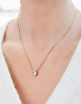 Cubic Zirconia 18" Lighthouse Necklace