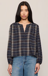 Autumn Plaid Button Up Eclipse